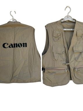 Canon Beige/Tan Labelled Hat with USA Flag Tag